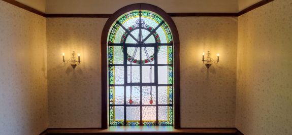 Leadlight window